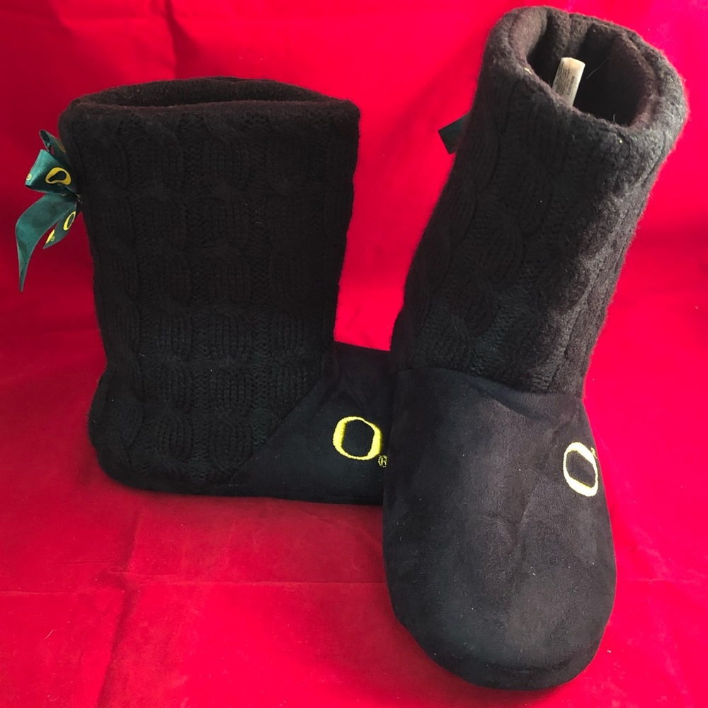 University of Oregon Ducks UofO Slipper Boots